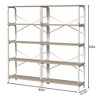 NicBex 4-Tier Industrial Bookshelf,63" Tall Book Rack with Metal Frame and Open Shelves for Bedroom,Living Room,Office,Easy Assembly - 3 of 4