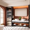 Rectangular Framed Tempered Glass Wall-Mounted Bathroom Vanity Mirror - 4 of 4