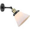 Innovations Lighting 1 - Light Sconce in  Black Antique Brass - 3 of 4