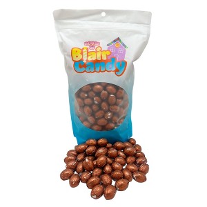 Blair Candy - Individually Wrapped Chocolate Footballs – Regular Milk Chocolate Candy - Available in 1, 2, 3, and 5 Pound Resealable Bags - 1 of 4