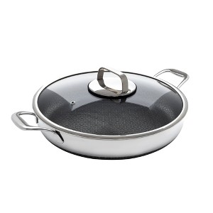 Livwell Brands Diamond Clad 14" Hybrid Nonstick Stainless Steel Everything Pan and Lid Cookware Set: Oven & Dishwasher Safe - 1 of 4