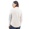 Old Ranch Brands Women's Inaya Organic 1/4 Zip Pullover - 2 of 4