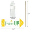 Big Dot of Happiness Funny So Fresh - Lemon - Citrus Lemonade Party Photo Booth Props Kit - 10 Piece - 3 of 4