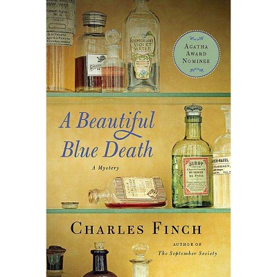 A Beautiful Blue Death - (Charles Lenox Mysteries) by  Charles Finch (Paperback)