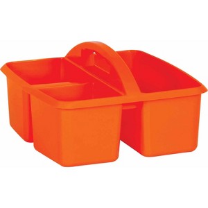 Teacher Created Resources Orange Plastic Storage Caddy (Pack of 6) - 1 of 1
