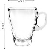 Glass Americano Coffee Cup - 12oz - Set of 6 - 3 of 4