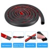Unique Bargains D-Shape Self-Adhesive Foam Rubber Soundproof DIY Weather Seal Strip - 3 of 4