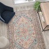 Emma and Oliver Indoor Polyester Vintage Medallion Area Rug - image 3 of 4