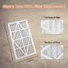 Nispira 5-Micron 1044 Outer Air Filter Replacement Compatible with WEN 1044 and 1270 CFM Air Filtration Systems Part 3415AF5, 2 Packs - 4 of 4