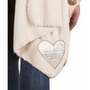 Pavilion Gift Company - Love You Grandma May You Always Feel Comfort Knowing You Are Loved So Very Much - Over The Shoulder Wearable Blanket Shawl - 4 of 4