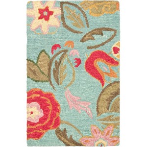 Blossom BLM675 Hand Hooked Indoor Rugs - Safavieh - 1 of 4