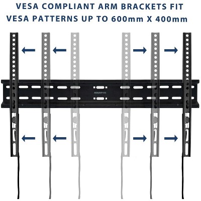 Heavy Duty Fixed TV Wall Mount Bracket for 37"-70" Screens