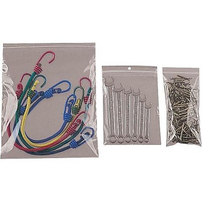 Staples 8W x 8L Reclosable Poly Bag 4.0 Mil 04-0808S/4R88