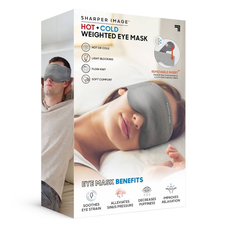 Sharper Image Weighted Hot and Cold Eye Mask, 6 of 7