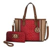 MKF Collection Lizza Croco Embossed Fashion Tote Handbag Women’s Accessories by Mia K - 2 of 4