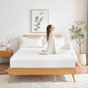 Vipbear Memory Foam Mattress with Tencel Cover Premier Cooling Green Tea/Gel - 1 of 4