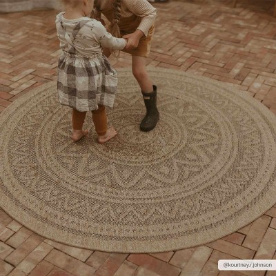 Hauteloom Square Area Rug   Tan