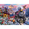 MasterPieces 1000 Piece Train Jigsaw Puzzle - Alpine Journey Winter Wonderland - 3 of 4