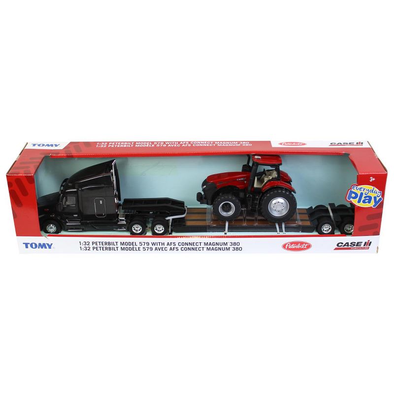 Tomy 1/32 Case IH AFS Connect Magnum 380 with Peterbilt Model 579 473569, 5 of 6