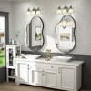 Apmir Irregular High-Strength Tempered Glass and Aluminum Alloy Framed French Cleat Mounted Wall Decor Bathroom Vanity Mirror - 2 of 4