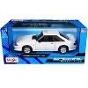 1993 Ford Mustang SVT Cobra White "Special Edition" Series 1/24 Diecast Model Car by Maisto - 4 of 4