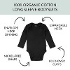 Honest Baby 5-Pack Organic Cotton Long Sleeve Bodysuits - 2 of 4