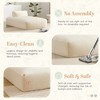 Kumasinova Minimalist 72" Oversized Modular Sofa, Right-handed Face, Foam-Filled Sofa Bed, Free Combination, No Assembly Required - 3 of 4
