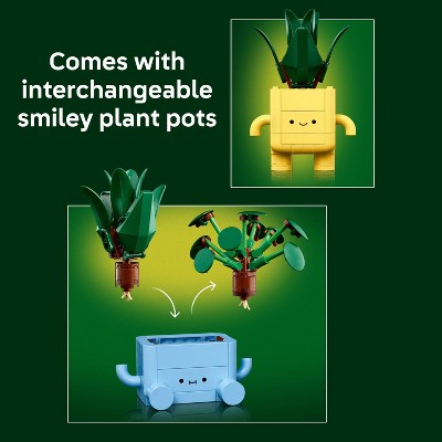Детские конструкторы LEGO Botanicals Happy Plants Toy for Kids 9+ 10349 — фото 4