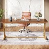 Tribesigns Large Computer Desk, Modern Wood Home Office Desk, Computer Table Executive Desk - 4 of 4