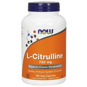 L-Citrulline 750 mg by Now Foods  -  180 Capsule - 1 of 2