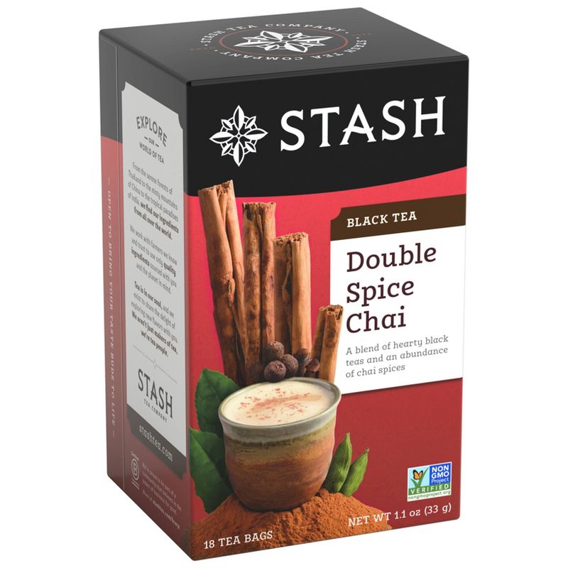 Stash Tea Double Spiced Chai - 18ct, 3 of 4