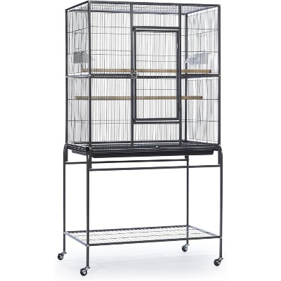 Prevue Pet Products Wrought Iron Flight Cage With Stand, Black ...