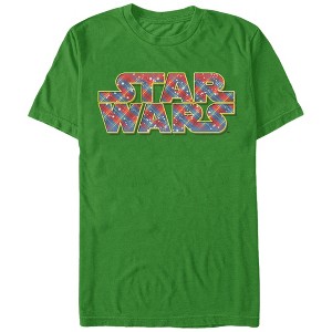Men's Star Wars Christmas Logo T-Shirt - 1 of 4