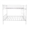 Kumasinova Twin-Over-Twin Bunk Bed Frame with 10" Under-Bed Storage, Metal Bed Frame with Ladder for Kids’ Bedrooms/Guest Spaces - 3 of 4