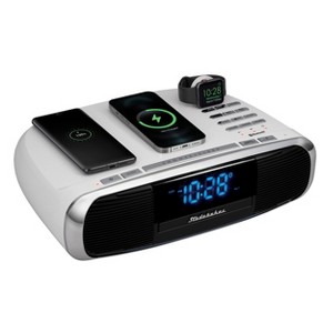Studebaker SB5050 Workstation Hi-Fi Music System with FM Radio, CD and Qi Wireless Charging Station - 1 of 4