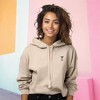 Dalix Martini Embroidered Hoodie Fleece Long Sleeve Cropped Sweatshirt Pullover Womens - 3 of 4