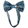 Men's Floral Printed Design 2.75 W And 4.75 L Inch Pre-Tied adjustable Bow Tie - 2 of 3