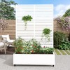 PexFix  Metal Wall Planter Box with Trellis for Climbing Plants - 2 of 4