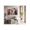 Cottage Garden West of The Wind Rugged Duo Brown, White 40 x 30 Inch Waterproof Gallery Wrapped Canvas, Outdoor Garden, Yard, Patio All Weather - 2 of 2