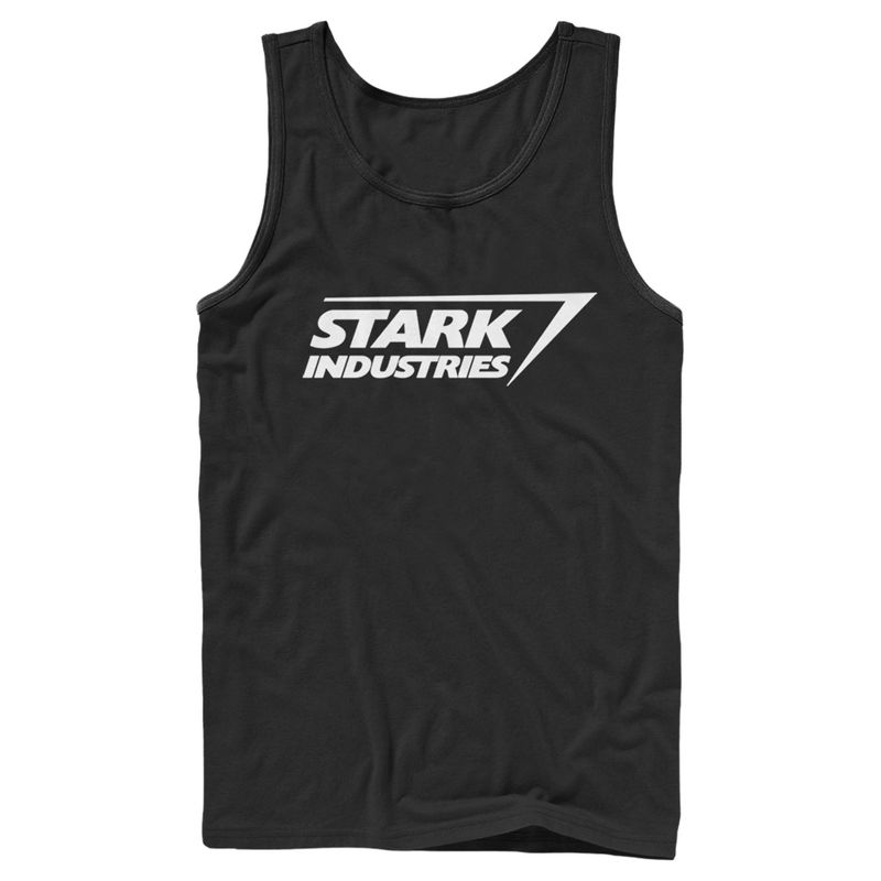 Men's Marvel Stark Industries Iron Man Logo Tank Top, 1 of 5