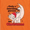 Boys' - Garfield - Only A Morning Person On Christmas Short Sleeve Graphic T-Shirt - 2 of 4