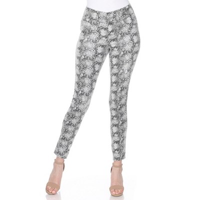 Women's Faux Suede Snake - White Mark