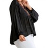 Women's Floral Embroidered Top - PLUS - umgee - 2 of 4