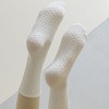 Anna-Kaci 4-Pack Women's Anti-Slip Yoga Socks with Grips Comfortable Ribbed Design for Exercise and Indoor Use - 4 of 4