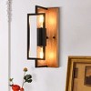 Bella Depot 2-Light Wood Wall Light - 2 of 4