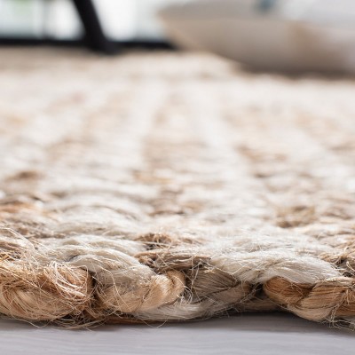 Natural Ivory 8' x 10' Handwoven Jute Area Rug
