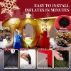 SEVOBAL Inflatable Holiday Decorations 7.5FT Christmas Inflatable Decoration Inflatable Nativity Scene with JOY Sign, Multicolored, 88.6"*29.5"*55.1" - 3 of 4