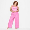 Adult Poppi Sleep Slay Graphic Pajama Pants - Pink - 3 of 4