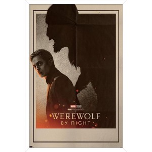 Trends International Marvel Werewolf By Night - One Sheet Framed Wall Poster Prints - 1 of 4
