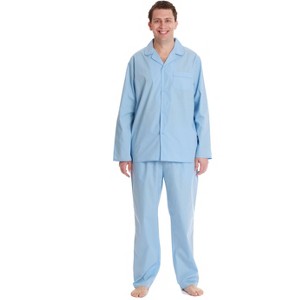 #FollowMe Mens Plaid Flannel Pajama Set  Stylish & Cozy Winter Sleepwear - 1 of 4